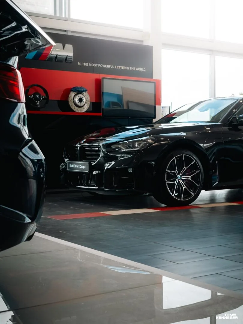 Véhicule photographié pour le projet BMW Envergure