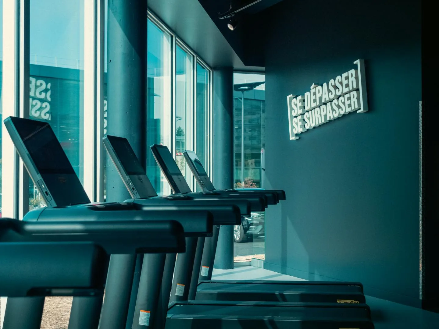 Bien immobilier photographié pour le projet Fitness Park (Vidzit)