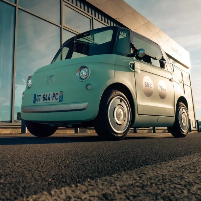 Véhicule photographié pour le projet Fiat Saint-Lô