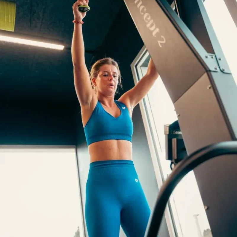 Scène professionnelle photographiée pour le projet Fitness Park