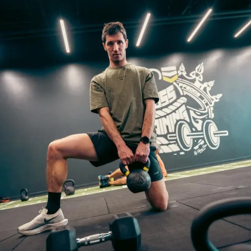 Scène professionnelle photographiée pour le projet Fitness Park